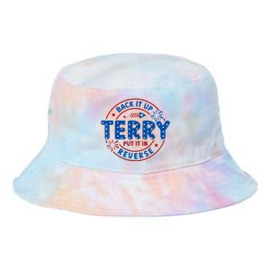 Back It Up Terry Put It In Reverse 4th Of July For Men Women Tie Dye Newport Bucket Hat