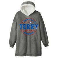 Back It Up Terry Put It In Reverse 4th Of July For Men Women Hooded Wearable Blanket