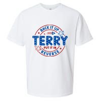 Back It Up Terry Put It In Reverse 4th Of July For Men Women Sueded Cloud Jersey T-Shirt