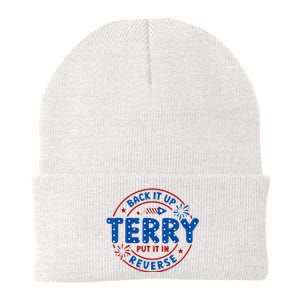 Back It Up Terry Put It In Reverse 4th Of July For Men Women Knit Cap Winter Beanie