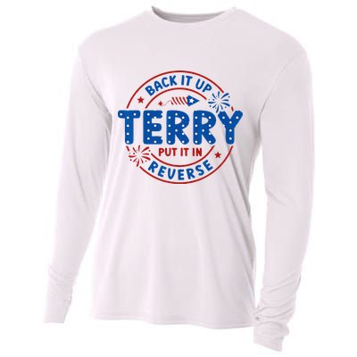 Back It Up Terry Put It In Reverse 4th Of July For Men Women Cooling Performance Long Sleeve Crew