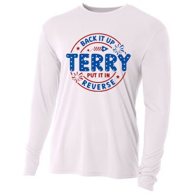 Back It Up Terry Put It In Reverse 4th Of July For Men Women Cooling Performance Long Sleeve Crew