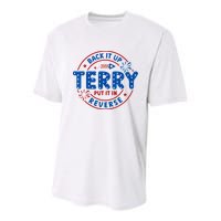 Back It Up Terry Put It In Reverse 4th Of July For Men Women Youth Performance Sprint T-Shirt