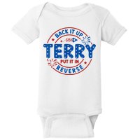 Back It Up Terry Put It In Reverse 4th Of July For Men Women Baby Bodysuit