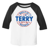 Back It Up Terry Put It In Reverse 4th Of July For Men Women Toddler Fine Jersey T-Shirt