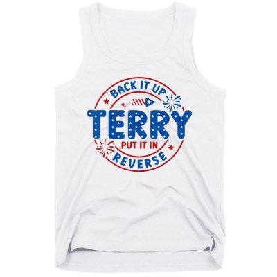 Back It Up Terry Put It In Reverse 4th Of July For Men Women Tank Top