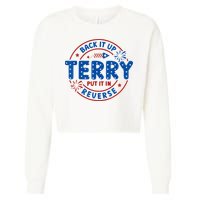 Back It Up Terry Put It In Reverse 4th Of July For Men Women Cropped Pullover Crew
