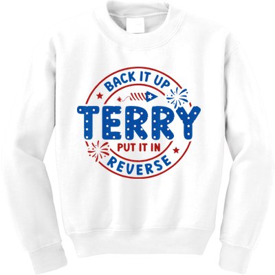 Back It Up Terry Put It In Reverse 4th Of July For Men Women Kids Sweatshirt