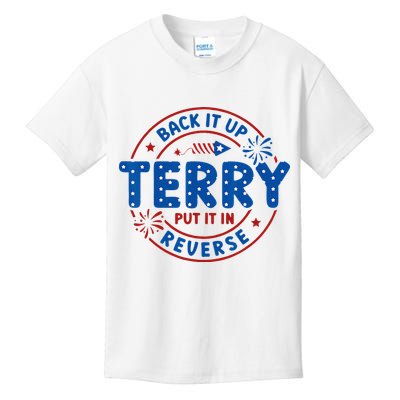 Back It Up Terry Put It In Reverse 4th Of July For Men Women Kids T-Shirt