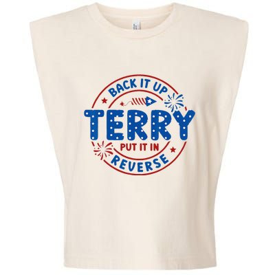 Back It Up Terry Put It In Reverse 4th Of July Garment-Dyed Women's Muscle Tee