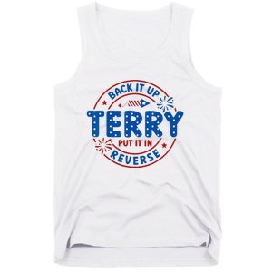 Back It Up Terry Put It In Reverse 4th Of July Tank Top