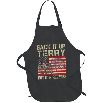Back It Up Terry Put It In Reverse Firework Usa 4th Of July Apron
