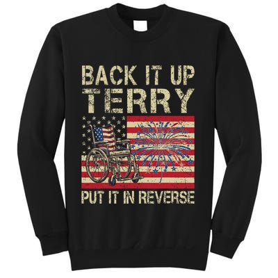 Back It Up Terry Put It In Reverse Firework Usa 4th Of July Sweatshirt