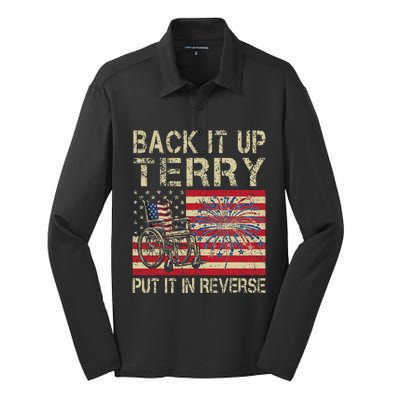 Back It Up Terry Put It In Reverse Firework Usa 4th Of July Silk Touch Performance Long Sleeve Polo