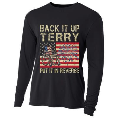 Back It Up Terry Put It In Reverse Firework Usa 4th Of July Cooling Performance Long Sleeve Crew