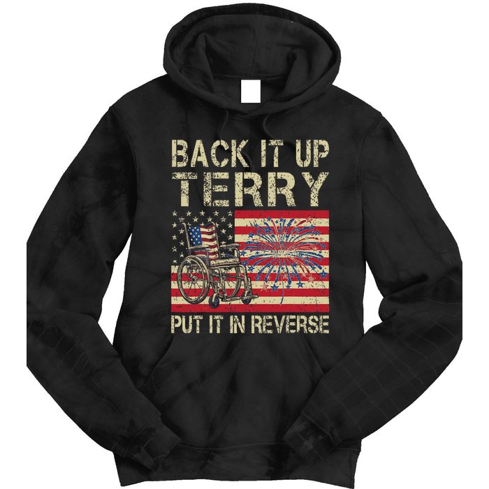 Back It Up Terry Put It In Reverse Firework Usa 4th Of July Tie Dye Hoodie