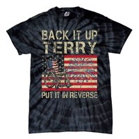 Back It Up Terry Put It In Reverse Firework Usa 4th Of July Tie-Dye T-Shirt