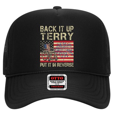 Back It Up Terry Put It In Reverse Firework Usa 4th Of July Trucker Hat