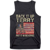 Back It Up Terry Put It In Reverse Firework Usa 4th Of July Tank Top
