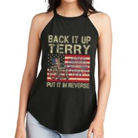 Back It Up Terry Put It In Reverse Firework Usa 4th Of July Women's Perfect Tri Rocker Tank