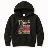 Back It Up Terry Put It In Reverse Firework Usa 4th Of July Kids Hoodie