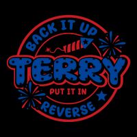 Back It Up Terry Put It In Reverse 4th Of July Fireworks 16 in Basic Backpack