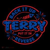 Back It Up Terry Put It In Reverse 4th Of July Fireworks Sustainable Knit Beanie