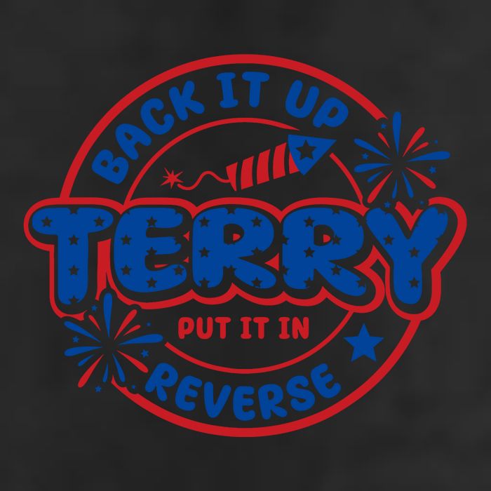 Back It Up Terry Put It In Reverse 4th Of July Fireworks 25L Jumbo Tote