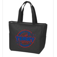 Back It Up Terry Put It In Reverse 4th Of July Fireworks Zip Tote Bag