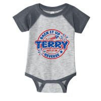 Back It Up Terry Put It In Reverse 4th Of July Fireworks Infant Baby Jersey Bodysuit
