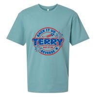 Back It Up Terry Put It In Reverse 4th Of July Fireworks Sueded Cloud Jersey T-Shirt