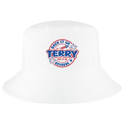 Back It Up Terry Put It In Reverse 4th Of July Fireworks Cool Comfort Performance Bucket Hat
