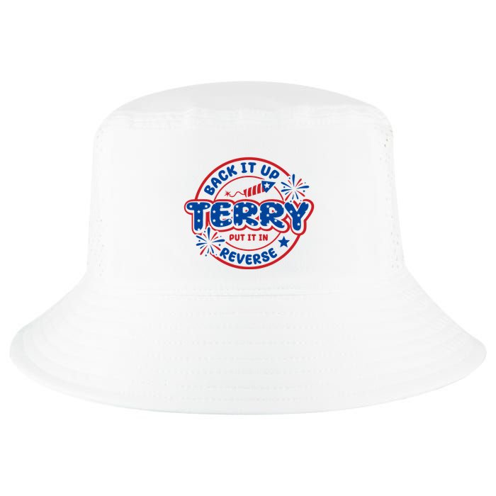 Back It Up Terry Put It In Reverse 4th Of July Fireworks Cool Comfort Performance Bucket Hat