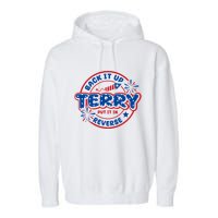 Back It Up Terry Put It In Reverse 4th Of July Fireworks Garment-Dyed Fleece Hoodie