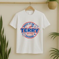 Back It Up Terry Put It In Reverse 4th Of July Fireworks T-Shirt