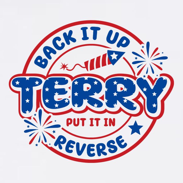Back It Up Terry Put It In Reverse 4th Of July Fireworks Mug
