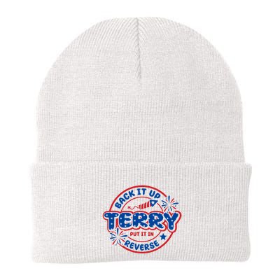 Back It Up Terry Put It In Reverse 4th Of July Fireworks Beanie