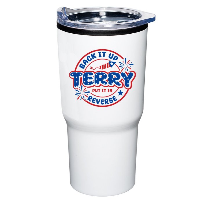 Back It Up Terry Put It In Reverse 4th Of July Fireworks Tumbler