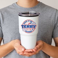 Back It Up Terry Put It In Reverse 4th Of July Fireworks Tumbler