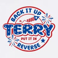 Back It Up Terry Put It In Reverse 4th Of July Fireworks Baby Bodysuit
