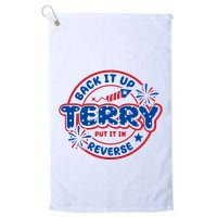 Back It Up Terry Put It In Reverse 4th Of July Fireworks Golf Towel