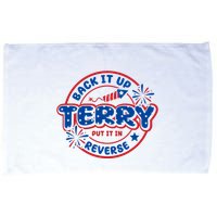 Back It Up Terry Put It In Reverse 4th Of July Fireworks Microfiber Hand Towel