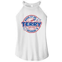 Back It Up Terry Put It In Reverse 4th Of July Fireworks Women's Perfect Tri Rocker Tank