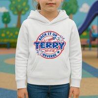 Back It Up Terry Put It In Reverse 4th Of July Fireworks Kids Hoodie