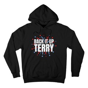 Back It Up Terry Funny 4th Of July Fireworks Hoodie