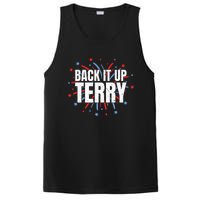 Back It Up Terry Funny 4th Of July Fireworks PosiCharge Competitor Tank