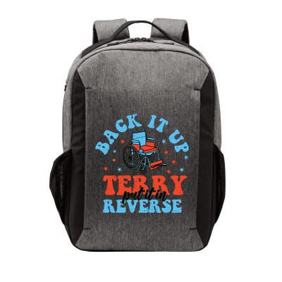 Back It Up Terry Put It In Reverse Vector Backpack