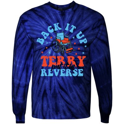 Back It Up Terry Put It In Reverse Tie-Dye Long Sleeve Shirt