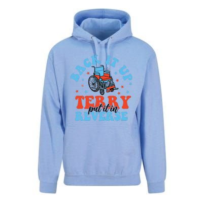 Back It Up Terry Put It In Reverse Unisex Surf Hoodie