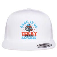 Back It Up Terry Put It In Reverse Flat Bill Trucker Hat